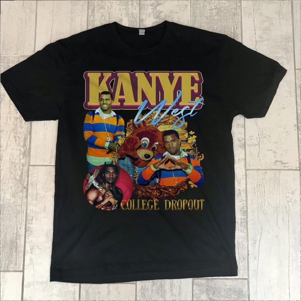 Kanye West The College Dropout - Unisex Black T-Shirt